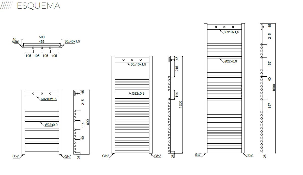 Radiador Comodo de 800x500 3 - Bricolaris Radiador Comodo de 800x500 - Imagen 3