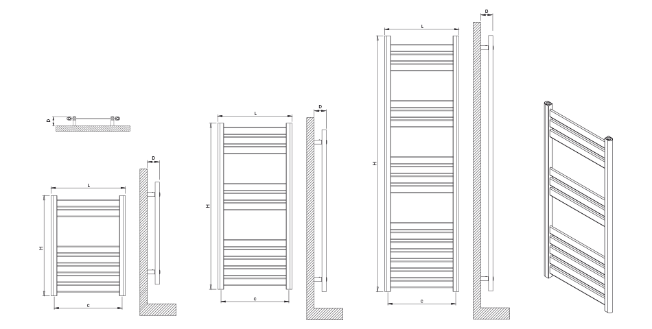 Radiador Dijon de 688x500mm 2 - Bricolaris Radiador Dijon de 688x500mm - Imagen 2