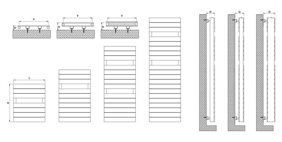 Radiador Plain de 588x500mm 4 - Bricolaris Radiador Plain de 588x500mm - Imagen 4