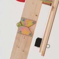 Escalera escamoteable madera de tramos LC 3-ISO - Imagen 6
