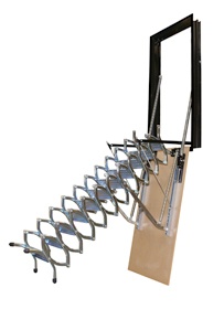 Escalera escamoteable de pared ZX-pared - Imagen 4