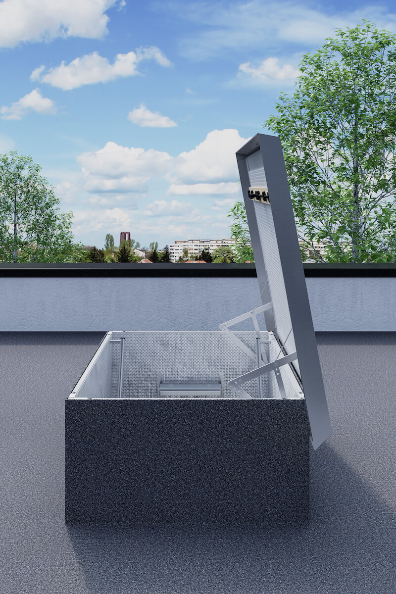 Escalera escamoteable modelo flexa-terraza - Imagen 3